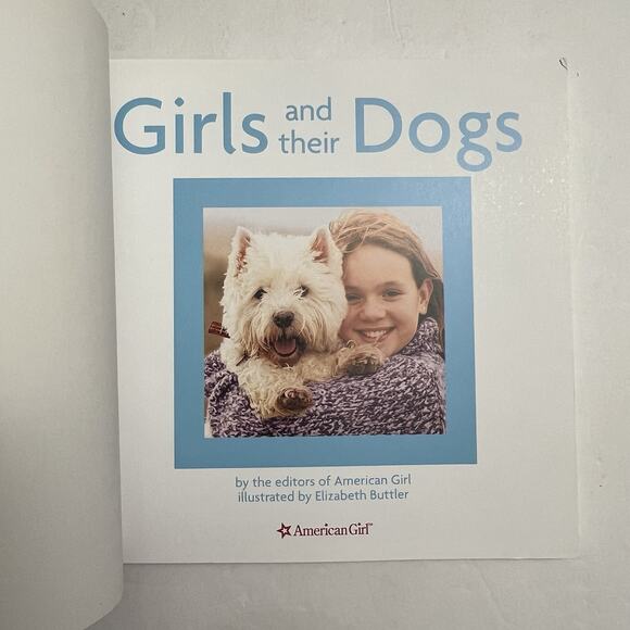 Set of 2 American Girl Books Girls and their Dogs and Girls and their Horses - Picture 3 of 13